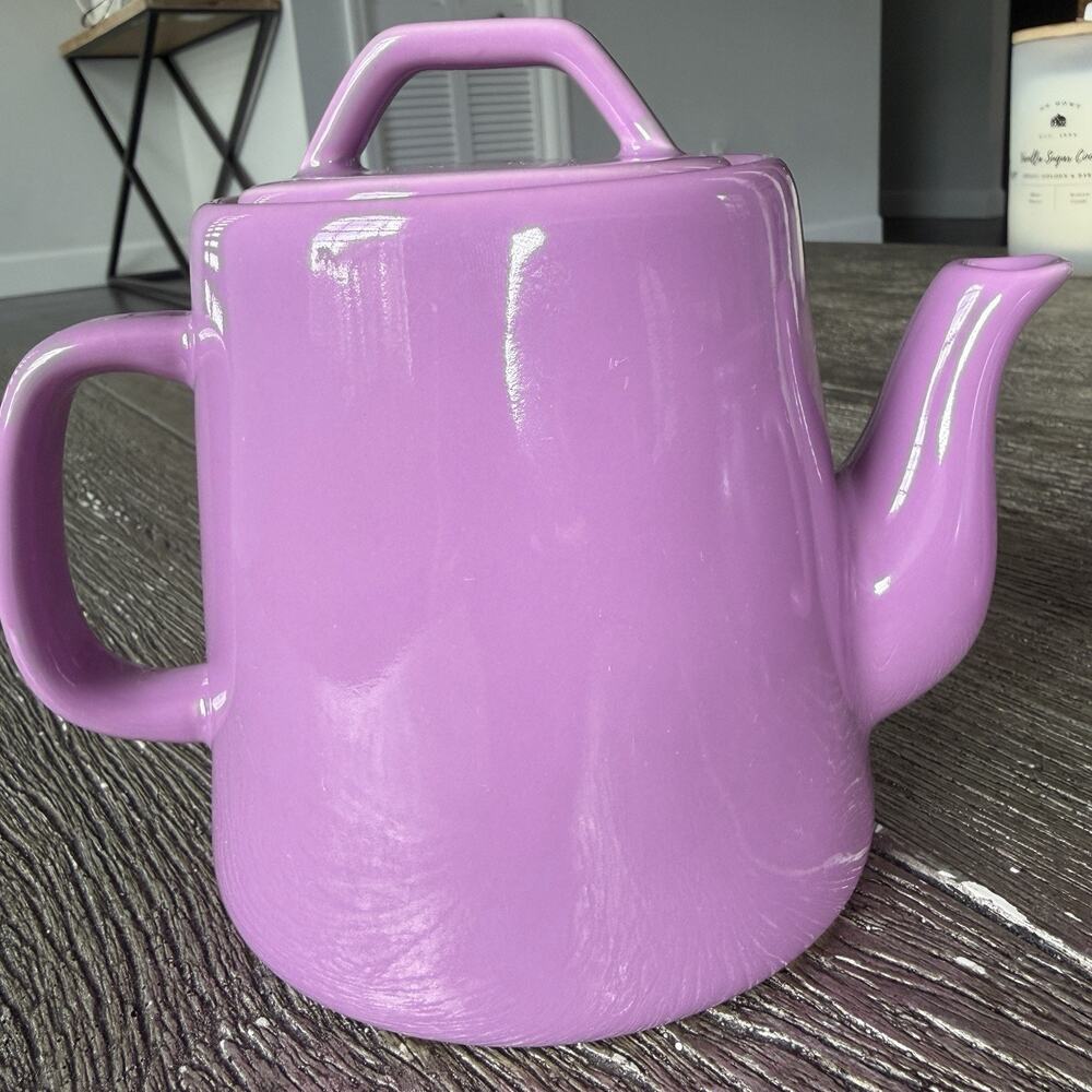 Rae Dunn Hocus Pocus Teapot & Witch’s Brew Mug 2 Pc Set Halloween Purple - Picture 3 of 14